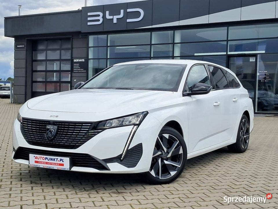 Peugeot 308 2022r FV 23 kamera 360 ACC Pół skóra 308 Tychy