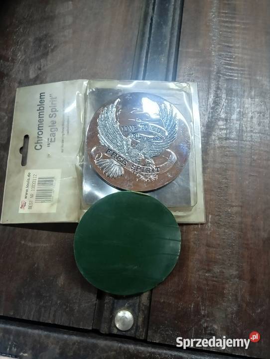 ORNAMENT EMBLEMAT NAKLEJKA METALOWA CHOPPER DRAG Świerklany sprzedam