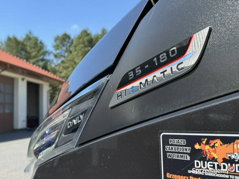 Iveco Daily 35S18 HIMATIC Blaszak Furgon Winda Iveco Widełki