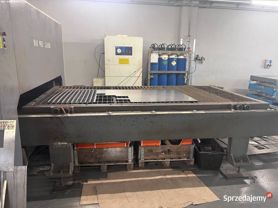 Laser fiber BAIWEI BWG3015 15 kW Produkcja dolnośląskie Jelenia Góra