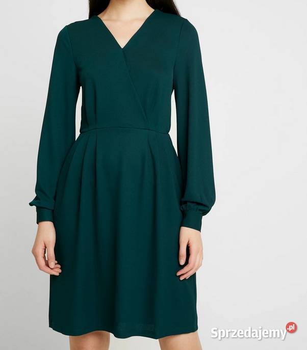 ONLY SUKIENKA BUTELKOWA ZIELEŃ ELEGANCKA 34 XS Kalisz