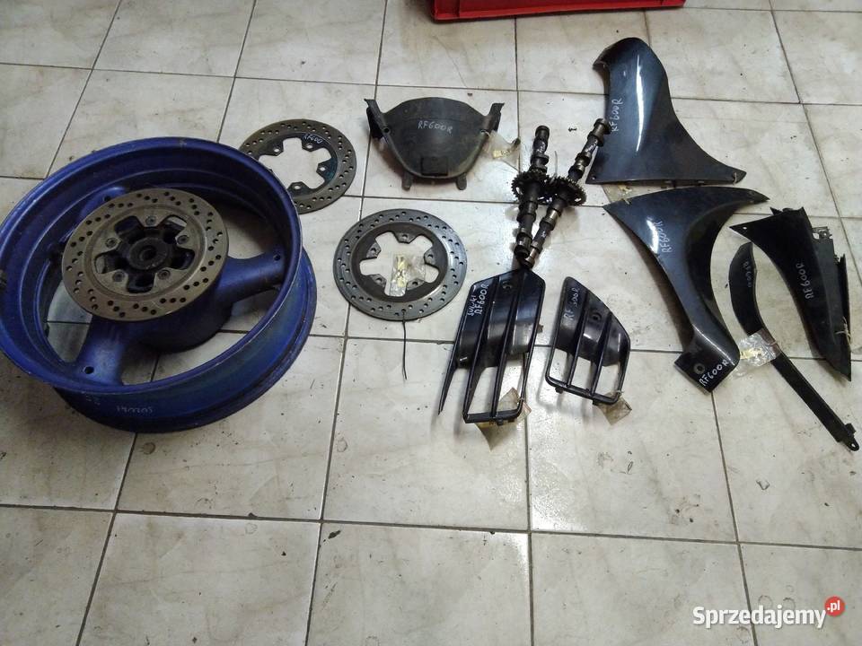 Suzuki RF 600 R części wałki rozrządu felga Jelenia Góra