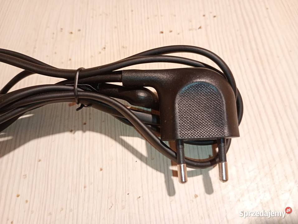 przewód kabel zasilający 220240V 155 nowy czarny Szczecin