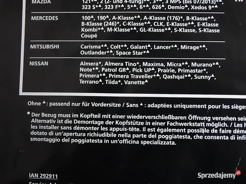 NOWY Zestaw Pokrowców Samochodowych Ultimate