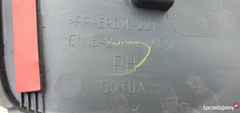 FORD ECOSPORT LISTWA DRZWI PRAWY PRZÓD Bieleń