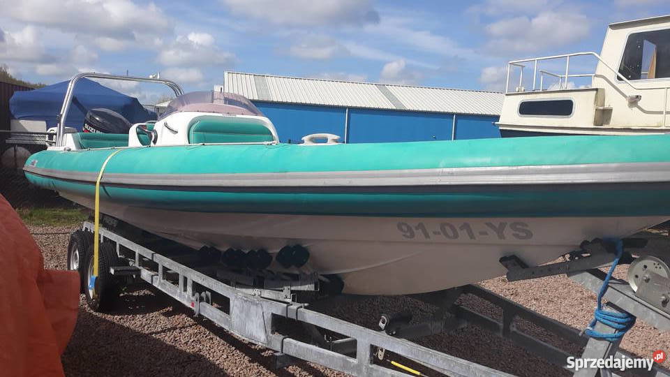 Ponton Rib 105m USA z przyczepą 225HP Suzuki dolnośląskie Wrocław