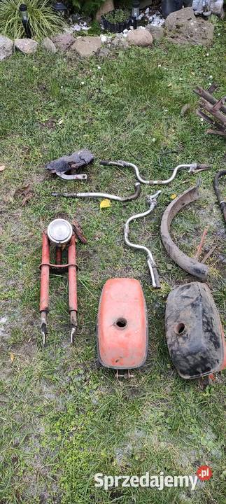 Sprzedam Romet Komar nie kompletny plus części Motoryzacja Myślibórz