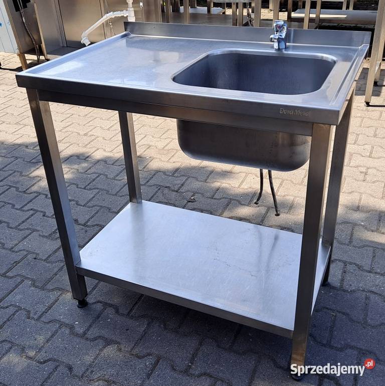 ZLEW 1 KOMOROWY Z PÓŁKĄ DORA METAL 906085 M794N Nowe Skalmierzyce sprzedam