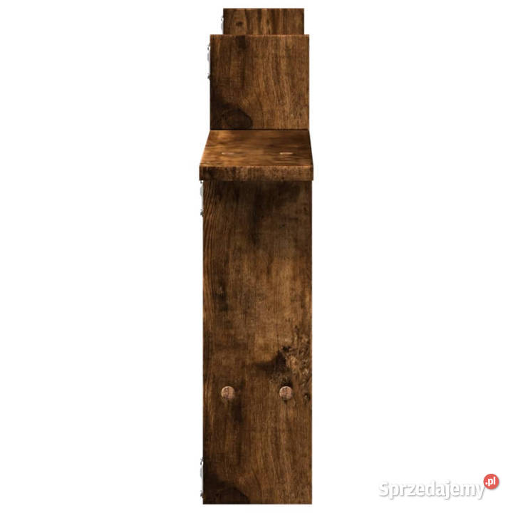 Półki ścienne 2 przydymiony dąb 50x12x50 Warszawa sprzedam