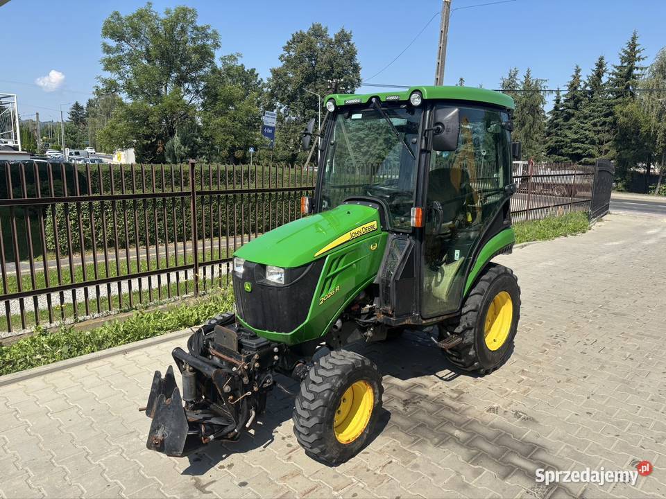 Traktorek John deere 2026r pług posypywarka Ropczyce