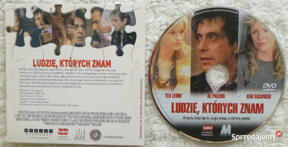 Film DVD Ludzie których znam Warszawa sprzedam