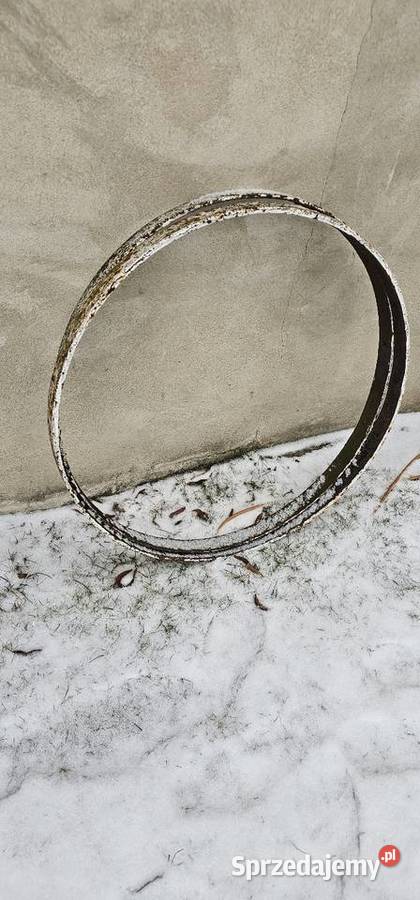 Metalowa obręcz z koła Pozostałe śląskie Lubliniec