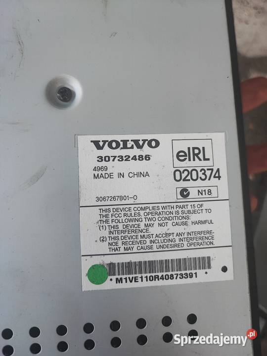 Volvo S40 V50 Radio wyspa odtwarzacz CD Rydułtowy sprzedam