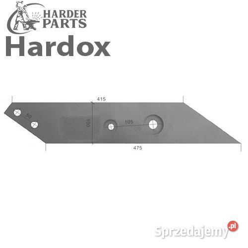Płoza długa HARDOX 6003BL części do pługa BUGNOT Suwałki