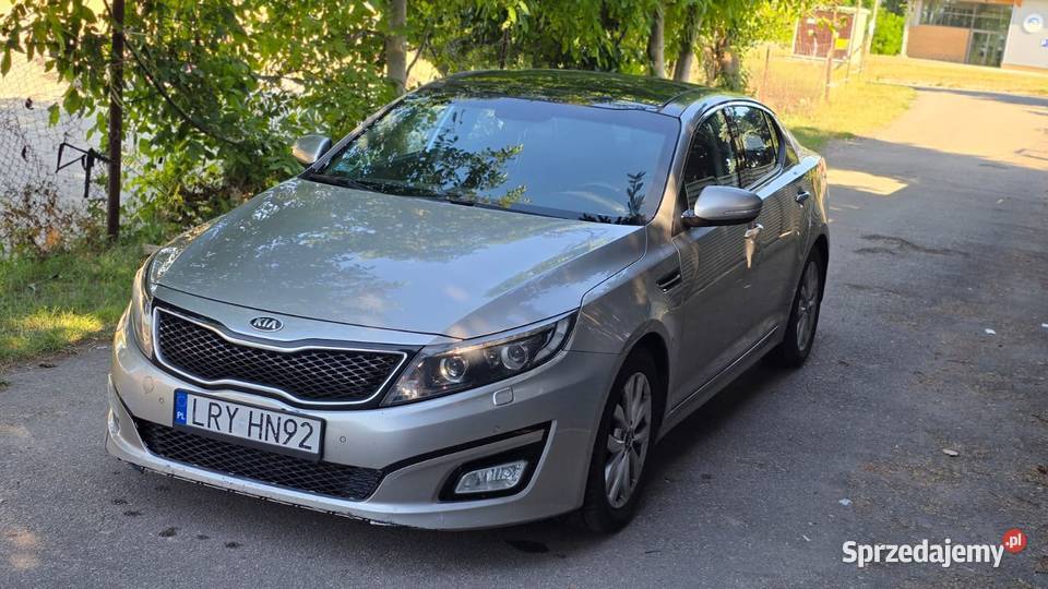 Kia Optima 17 CRDi 136 2015 r 166 uszkodzony lubelskie Ryki