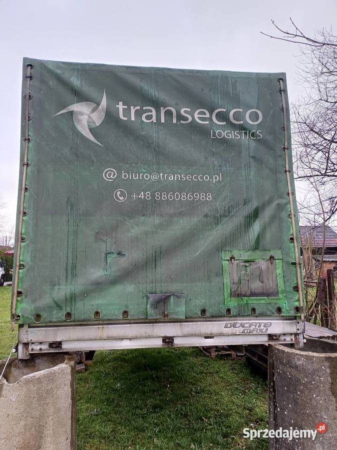 Skrzynia zabudowa paka ducato jumper boxer