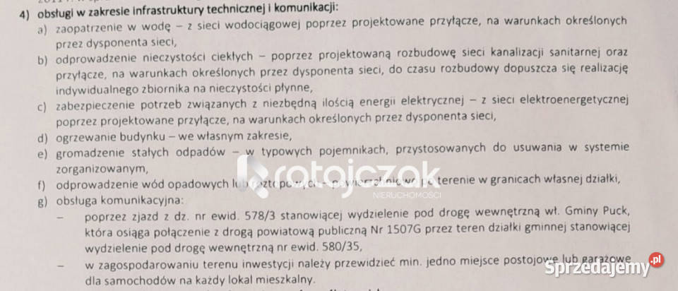 Grunt do sprzedania Gnieżdżewo Magnoliowa 1002m2 pomorskie