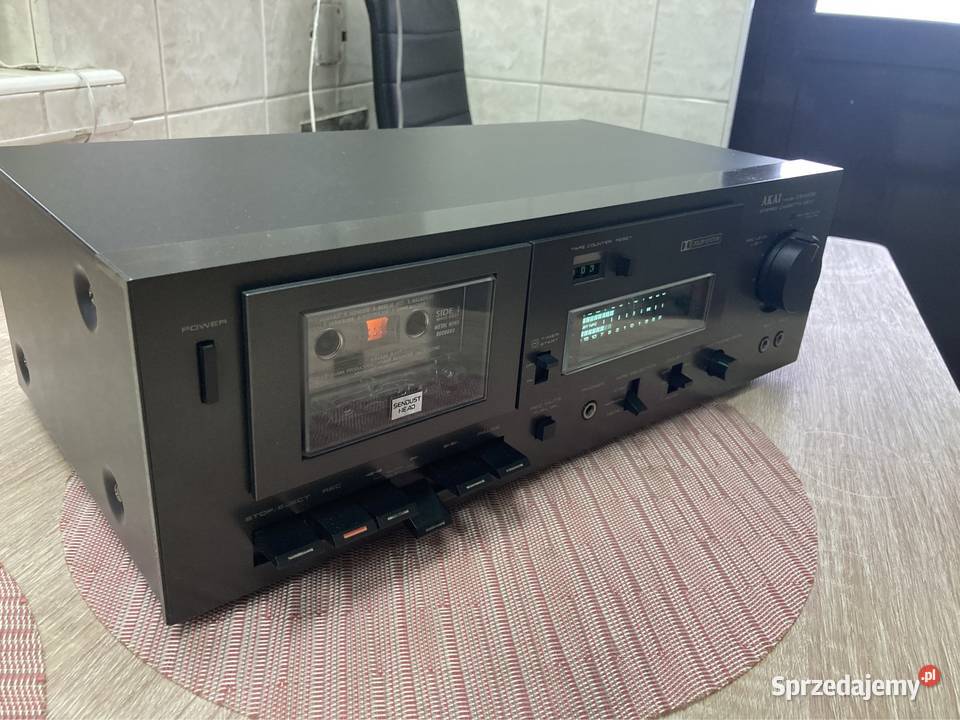 Magnetofon kasetowy Akai CS M02 made in Japan Magnetofony Przykona