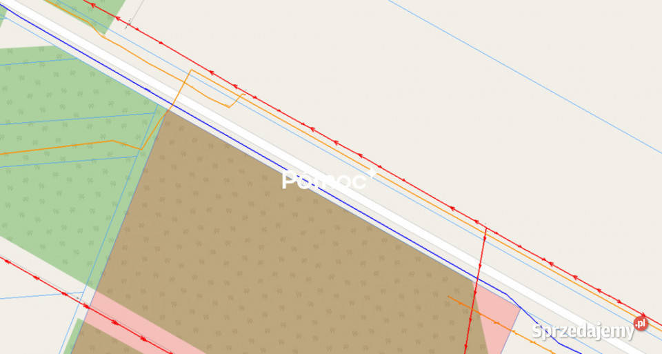 Działka leśna 447 Ha w Elżbiecinie gmina Kodeń Elżbiecin