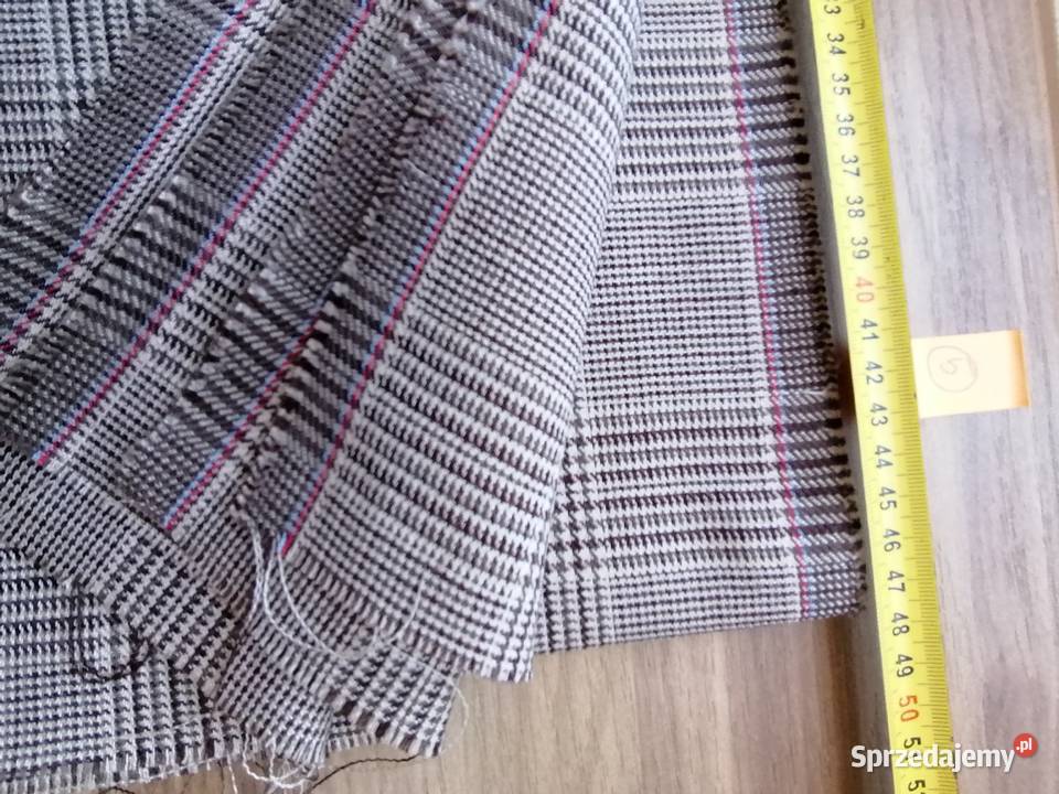 Tkanina mieszanka wełniana łódzkie sprzedam