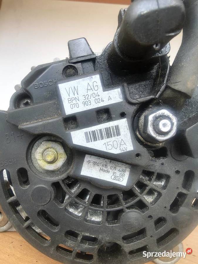 Alternator 150A VW T5 Transporter Multivan osobowe sprzedam