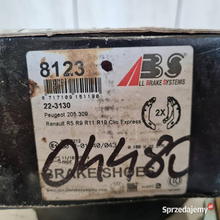 PEUGEOT 305 309 RENAULT 9 11 19 CLIO I SZCZĘKI Osięciny sprzedam