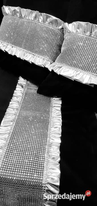 Zasłony welurowe cyrkonie i falbanki Mława