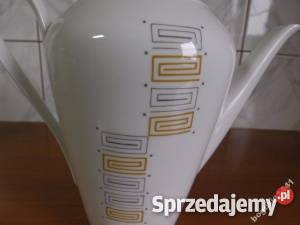 Porcelanowy biały dzbanek HEINRICH wielkopolskie Raszków