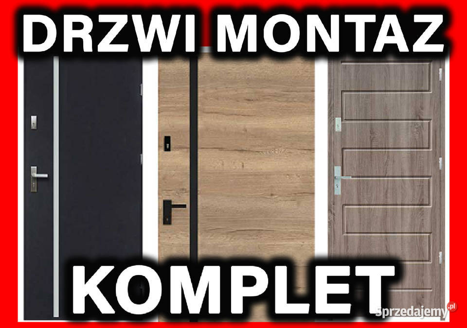 Drzwi z montażem Ząbkowice Śląskie kompleksowa