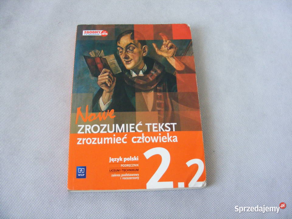 Nowe Zrozumieć tekst zrozumieć człowieka kl 1 cz Oborniki Śląskie sprzedam