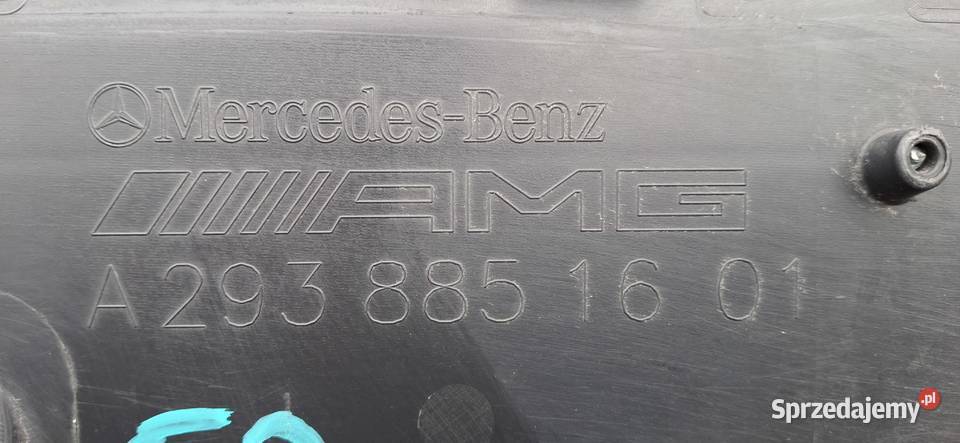 MERCEDES EQC W293 AMG DOKłADKA ZDERZAKA TYŁ sprzedam