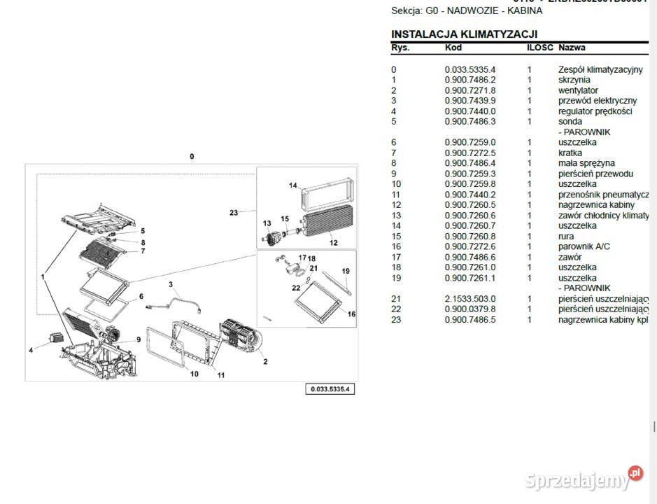 DEUTZ FAHR 5115 2020R STAGE 5 REZYSTOR OPORNIK Stalewo
