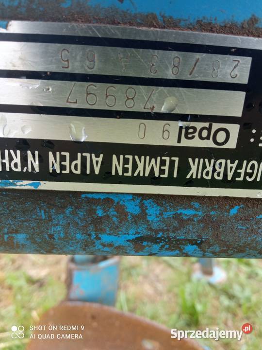 Pług 3 skibowy Lemken obracany Radom