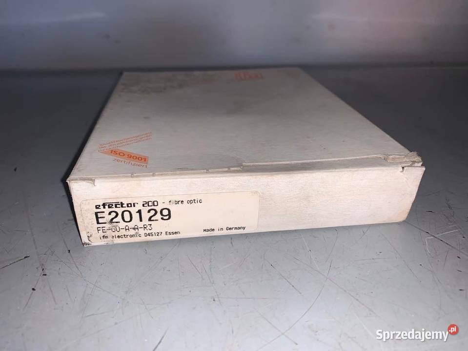IFM FE00AAR3 E20129 Czujnik światłowodowy