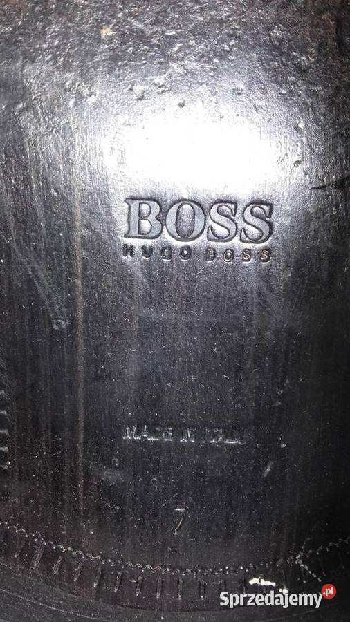WŁOSKIEMARKOWE SKÓRZANEMĘSKIE BUTY HUGO BOSS r 29cm