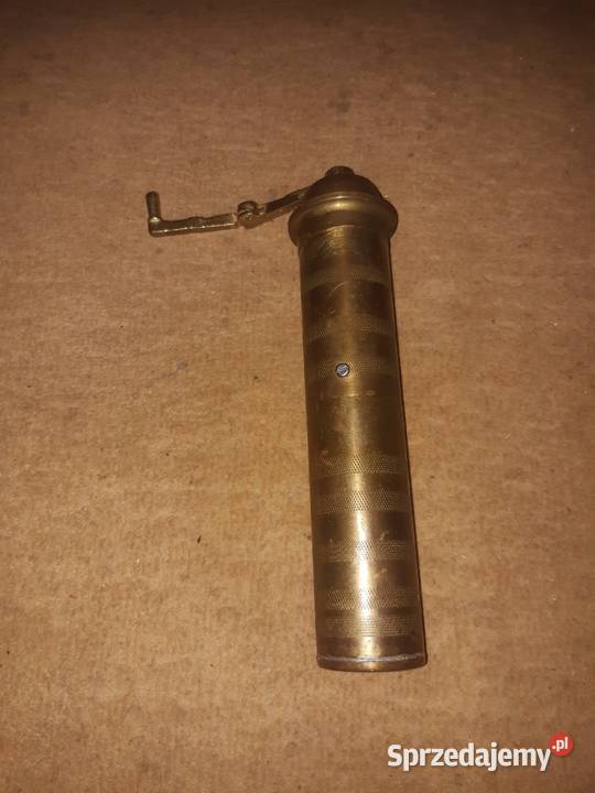 Stary ręczny młynek do kawy mosiężny Pozostałe małopolskie Stary Sącz