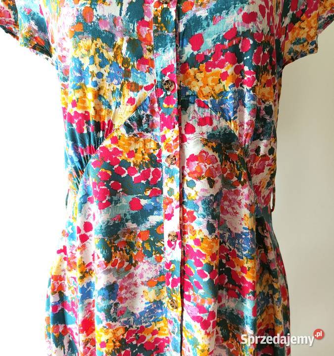 Długa kolorowa sukienka Soaked in Luxury L 40 zachodniopomorskie Szczecin