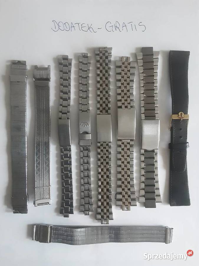 BRANSOLETY I PASKI DO ZEGARKÓW 73 SZTUKI Pozostałe Szczecinek sprzedam