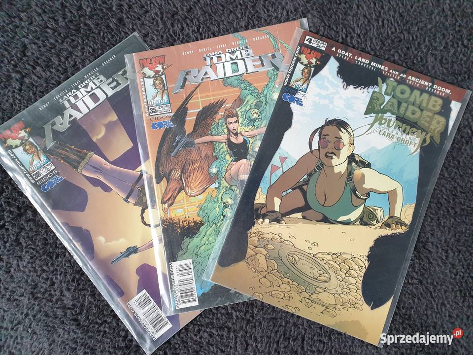 Lara Croft Tomb Rider zestaw 3 komiksów Image