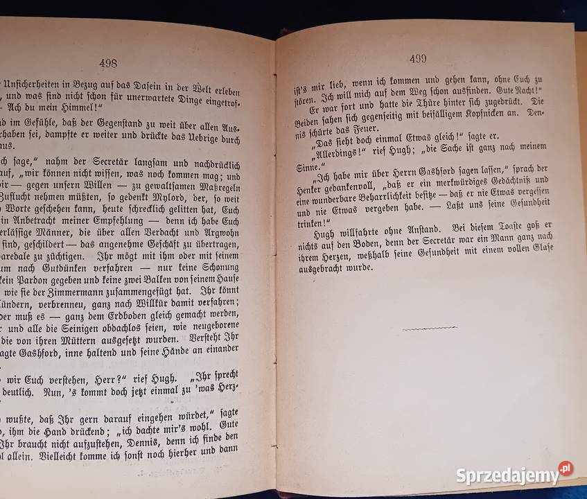 BOZ Dickens Barnaby Rudge Hoffmannsche Verlag wielkopolskie