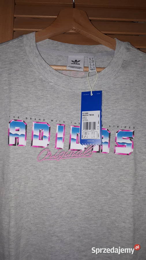 Adidas Originals koszulka szara Warszawa