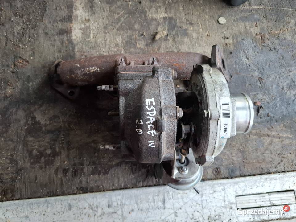 Turbosprężarka Renault Espace IV 20 Wisznice