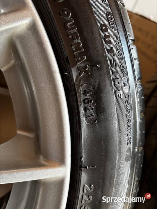 Felgi BMW 17 22545R17 opony letnie podkarpackie Przemyśl