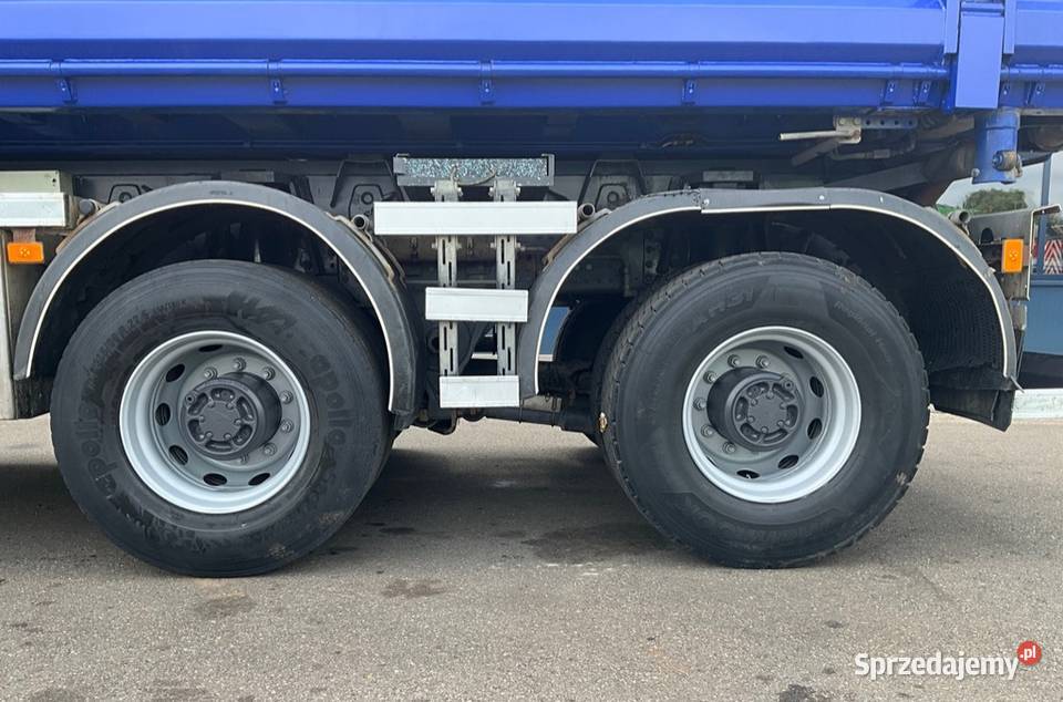 Wywrotka 6x6 bordmatic z dzwigiem Volvo FM