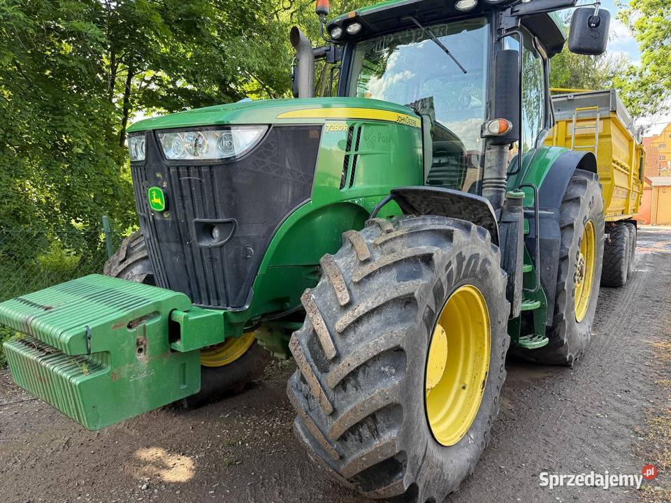 Ciągnik rolniczy John Deere 7280R pro 2013 sprzedam