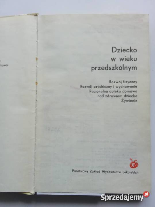 Dziecko w wieku przedszkolnym dzieckorozwój Łódź