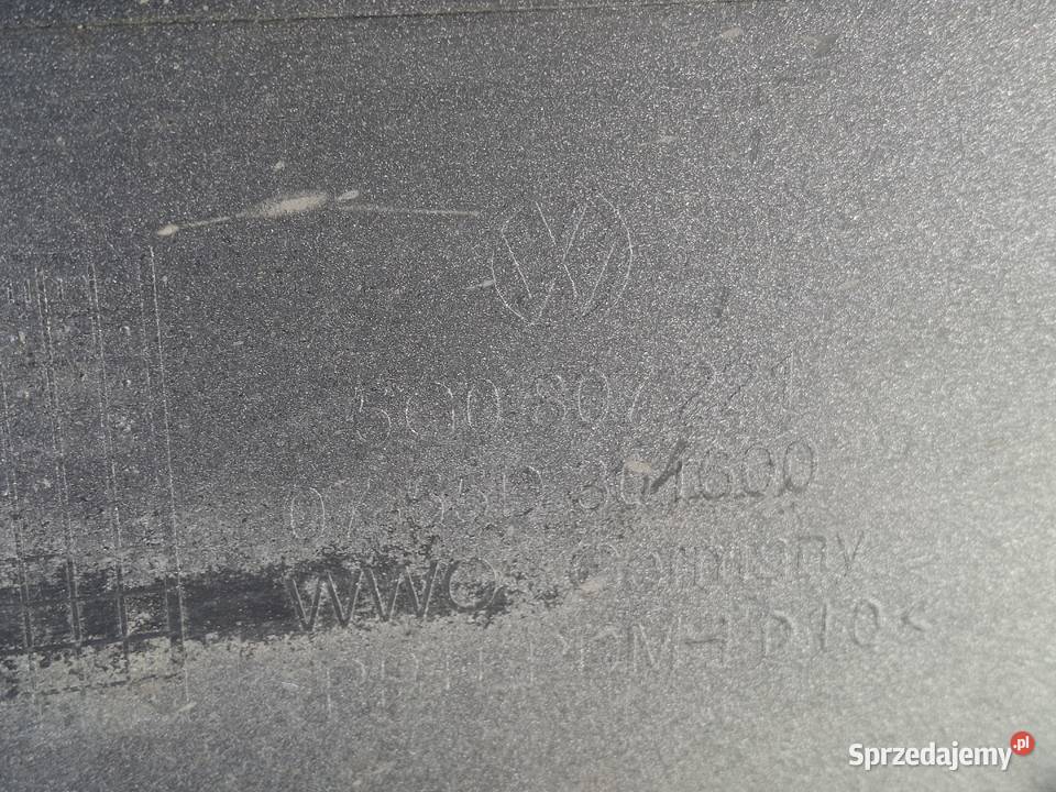 VW GOLF VII 7 ZDERZAK PRZÓD PRZEDNI 4XPDC Bieleń