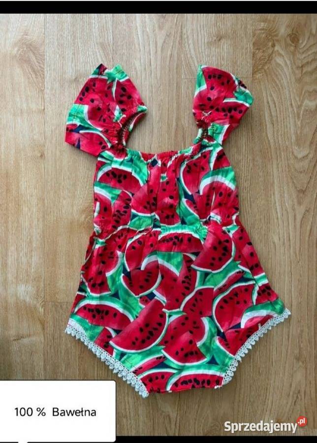 Body letnie lato arbuzy 68 74 dziecko niemowlę dolnośląskie sprzedam