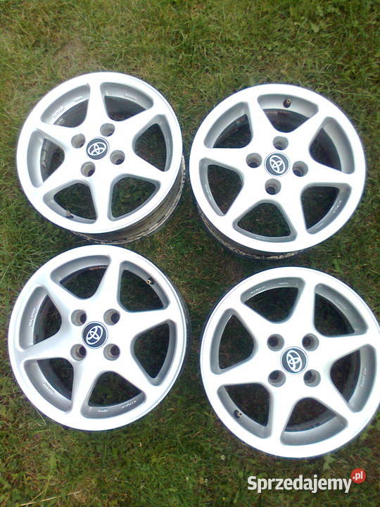 Felgi aluminiowe 14 Toyota Yaris Corolla Średnica 14" Jarosław