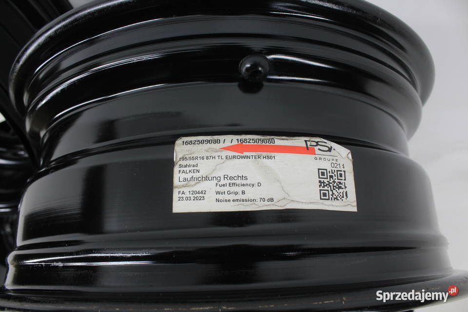 Felgi stalowe 16 4x108 ET 32 65j Citroen C4 DS4 Milicz